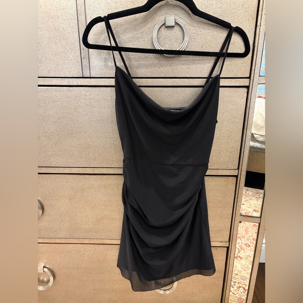 Wayf Black Little Black Mini Dress Size XS
